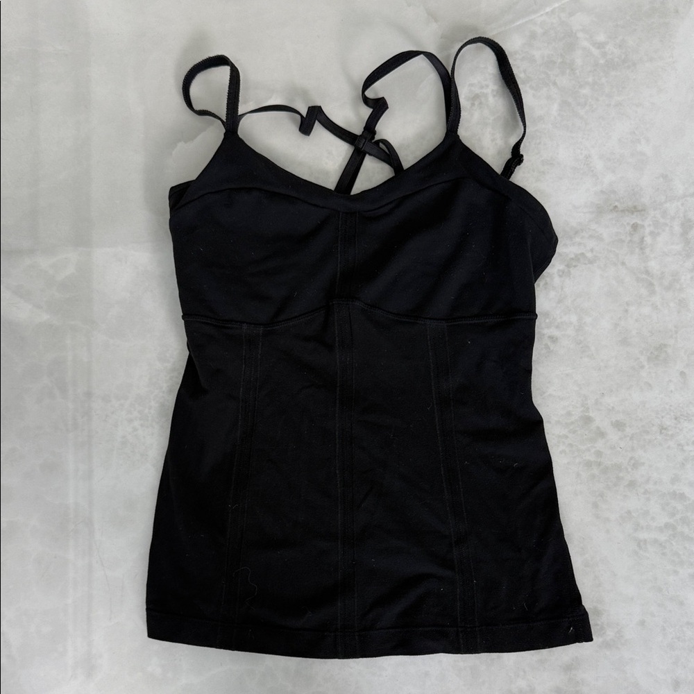 lululemon athletica Black Tank Top